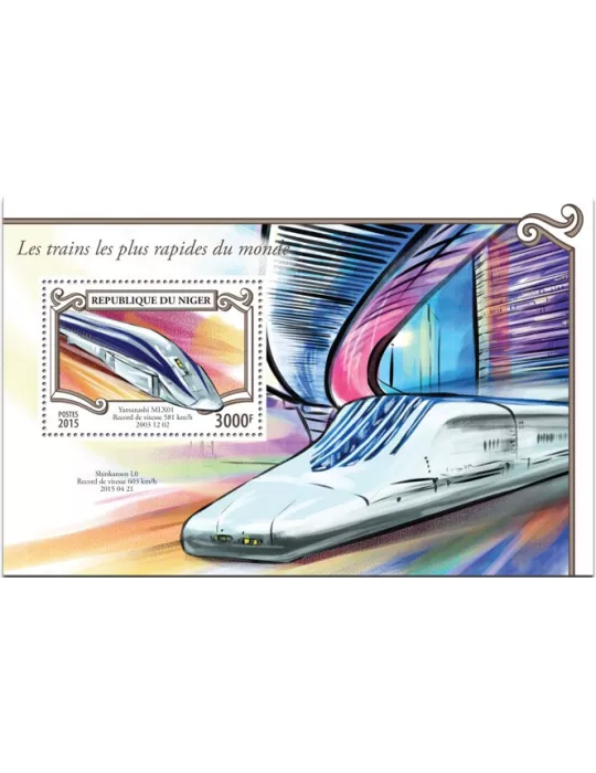 n° 443 - Timbre NIGER Blocs et feuillets