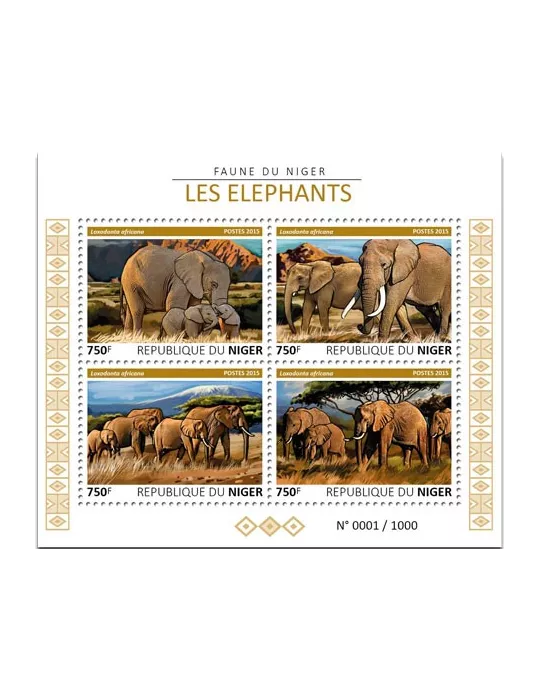 n° 513 - Timbre NIGER Blocs et feuillets