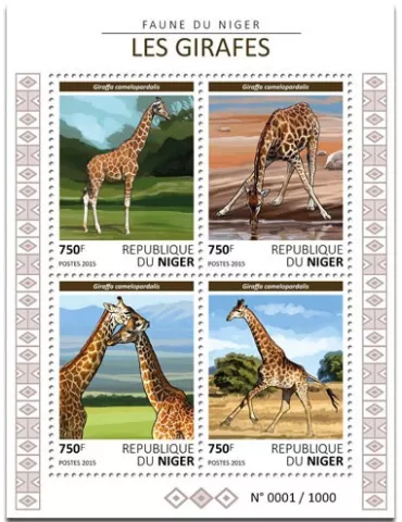 n° 515 - Timbre NIGER Blocs et feuillets