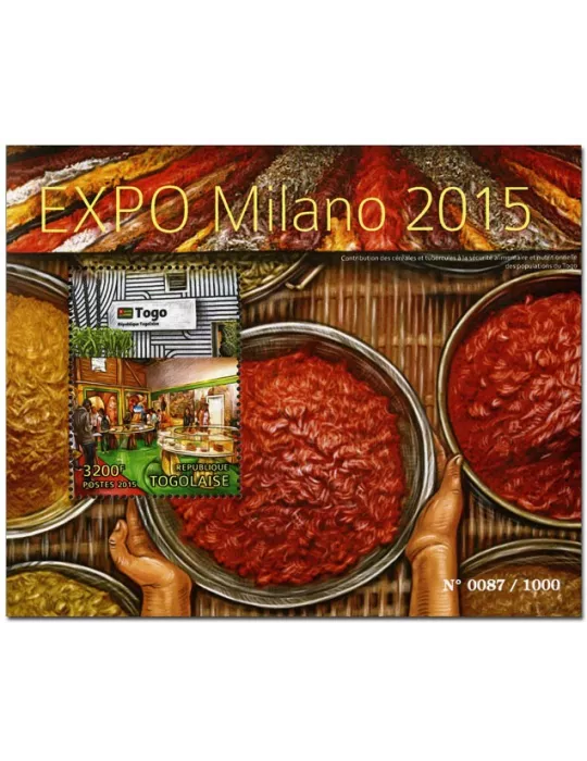 n° 1025 - Timbre TOGO Blocs et feuillets