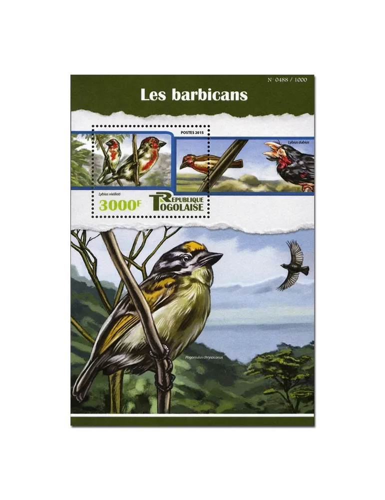 n° 1044 - Timbre TOGO Blocs et feuillets