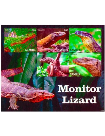 n° 6306/6310 - Timbre GAMBIE Poste