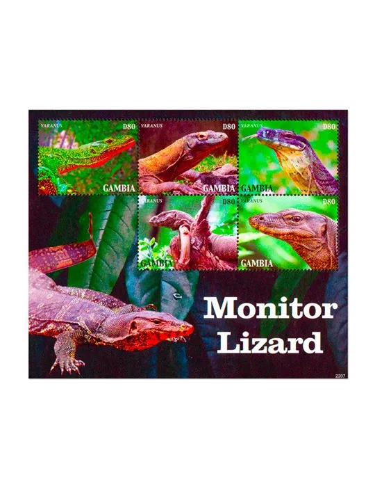 n° 6306/6310 - Timbre GAMBIE Poste