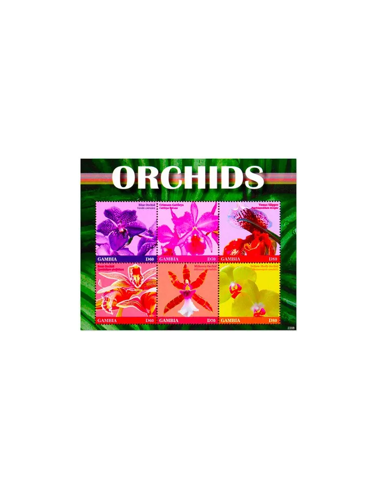 n° 6311/6316 - Timbre GAMBIE Poste