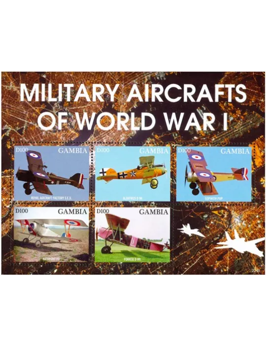 n° 6382/6386 - Timbre GAMBIE Poste