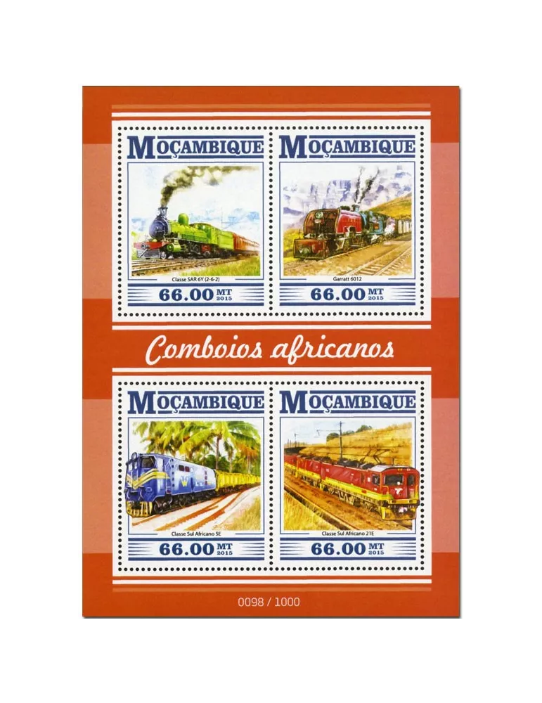 n° 6614 - Timbre MOZAMBIQUE Poste