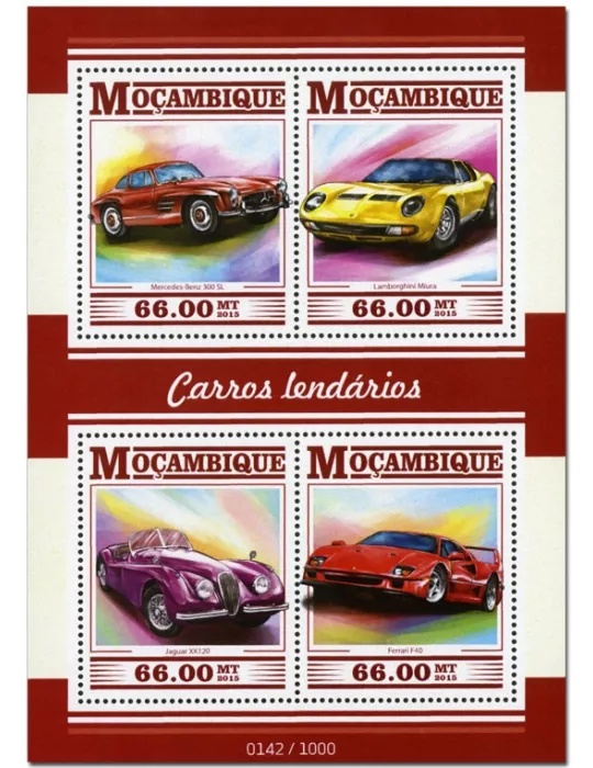 n° 6650 - Timbre MOZAMBIQUE Poste