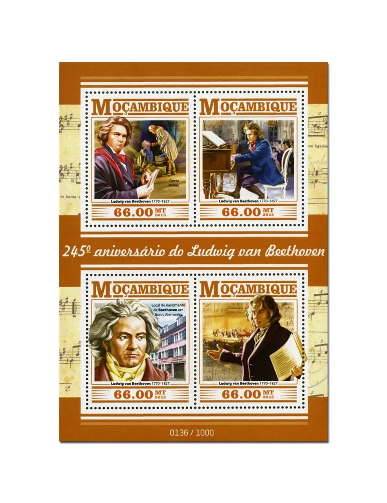 n° 6662 - Timbre MOZAMBIQUE Poste