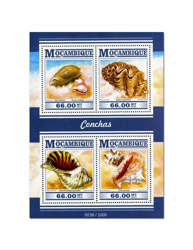 n° 6698 - Timbre MOZAMBIQUE Poste