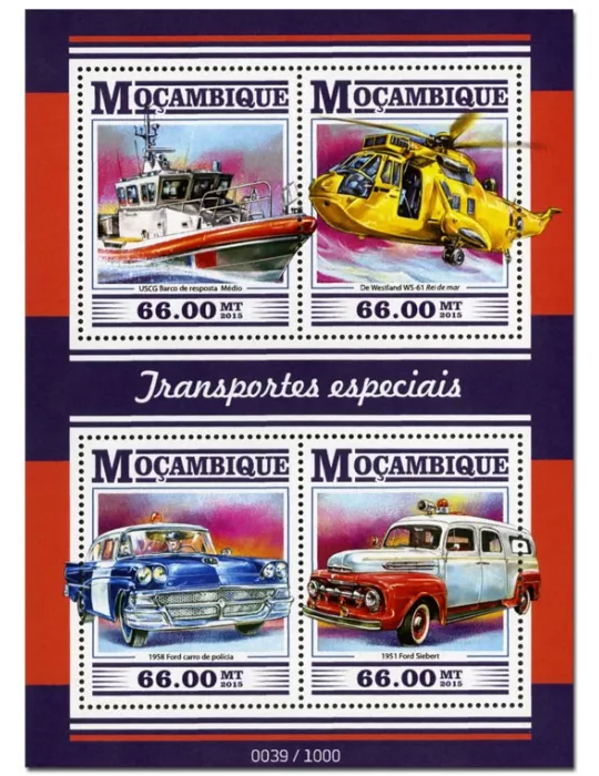 n° 6706 - Timbre MOZAMBIQUE Poste