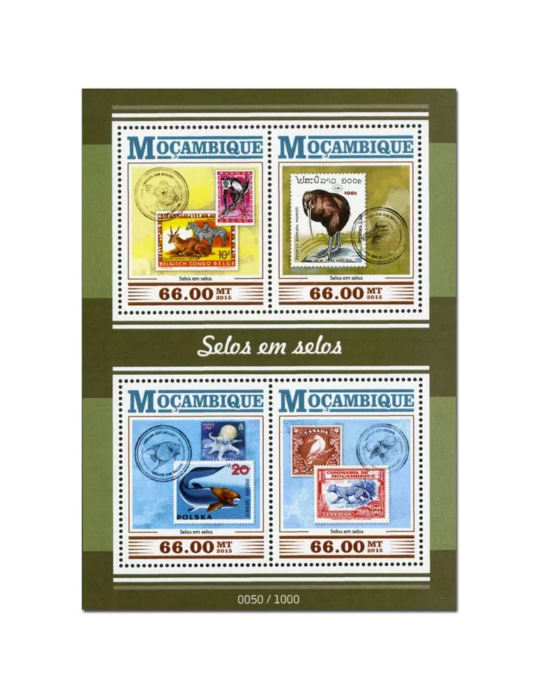 n° 6710 - Timbre MOZAMBIQUE Poste