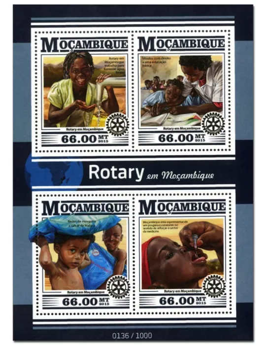 n° 6798 - Timbre MOZAMBIQUE Poste