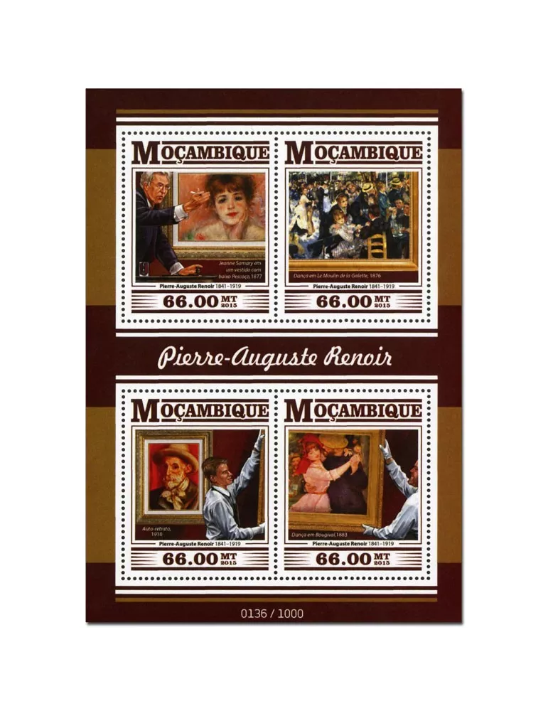 n° 6806 - Timbre MOZAMBIQUE Poste