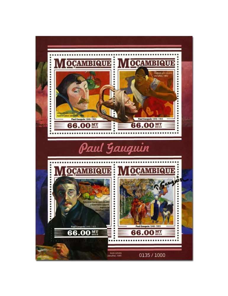 n° 6822 - Timbre MOZAMBIQUE Poste