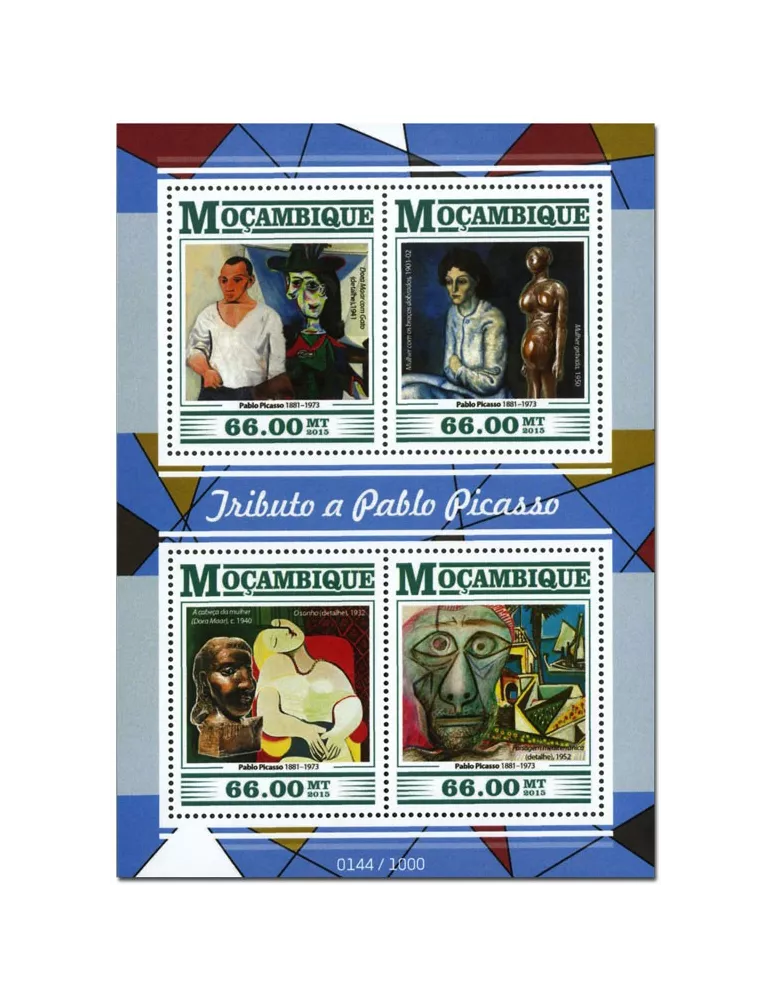 n° 6834 - Timbre MOZAMBIQUE Poste