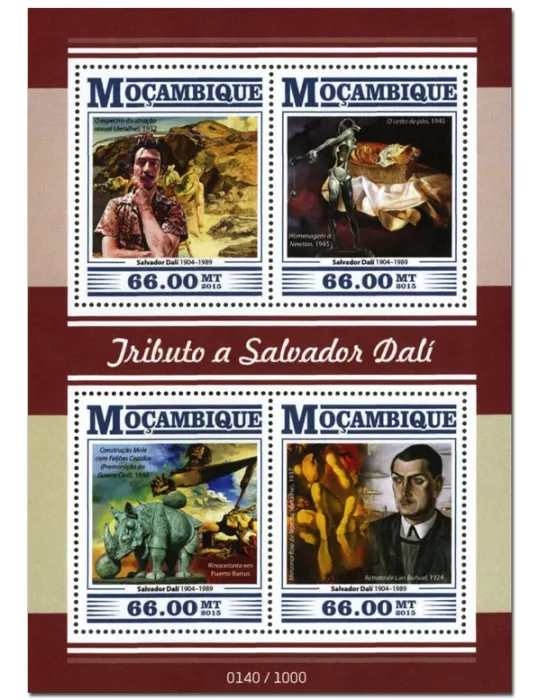 n° 6838 - Timbre MOZAMBIQUE Poste