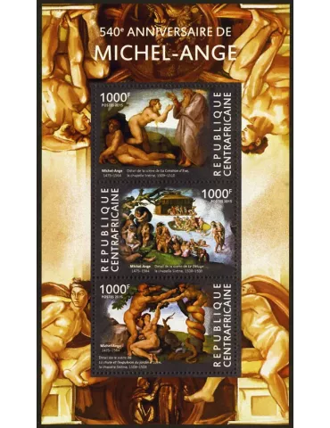 n° 3681 - Timbre CENTRAFRIQUE Poste