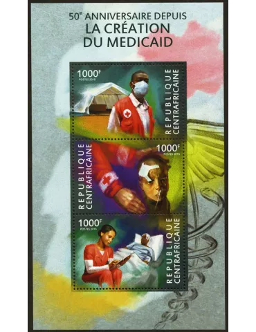 n° 3687 - Timbre CENTRAFRIQUE Poste