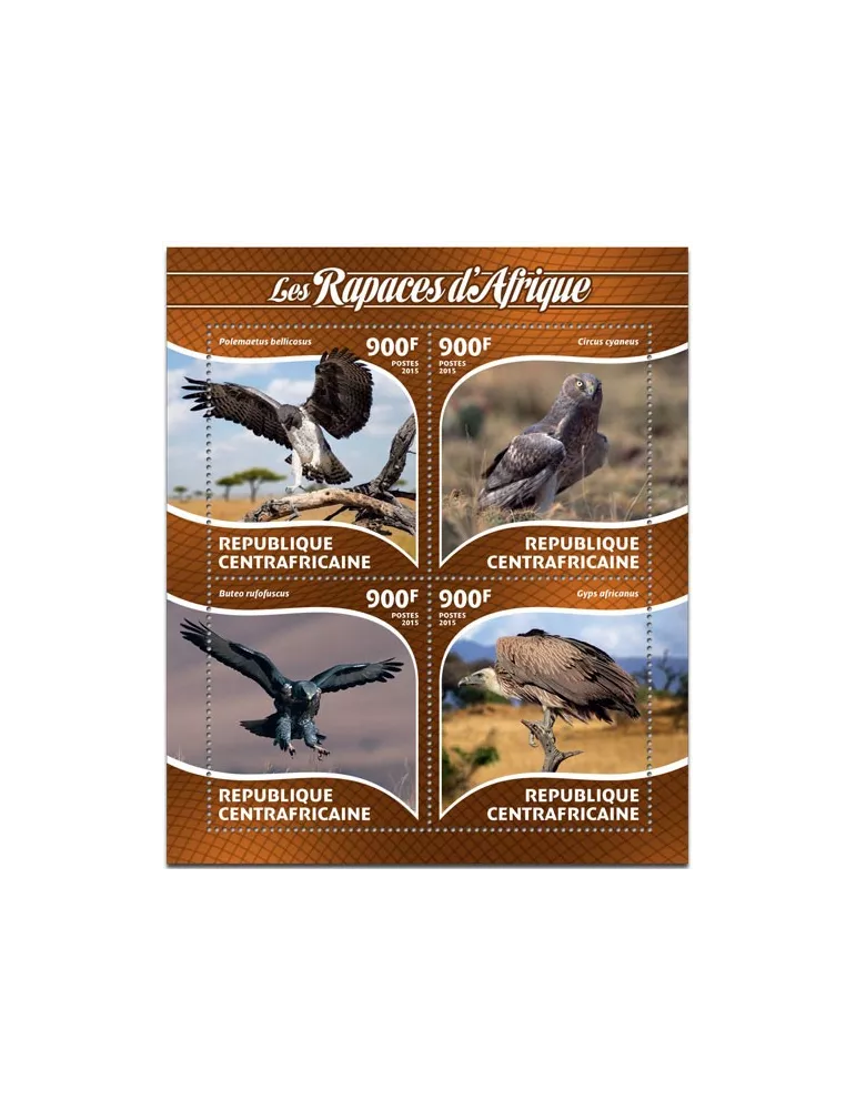 n° 3749 - Timbre CENTRAFRIQUE Poste