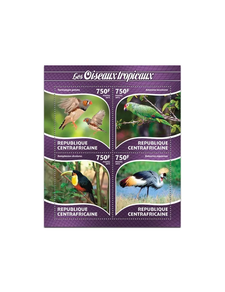 n° 3761 - Timbre CENTRAFRIQUE Poste