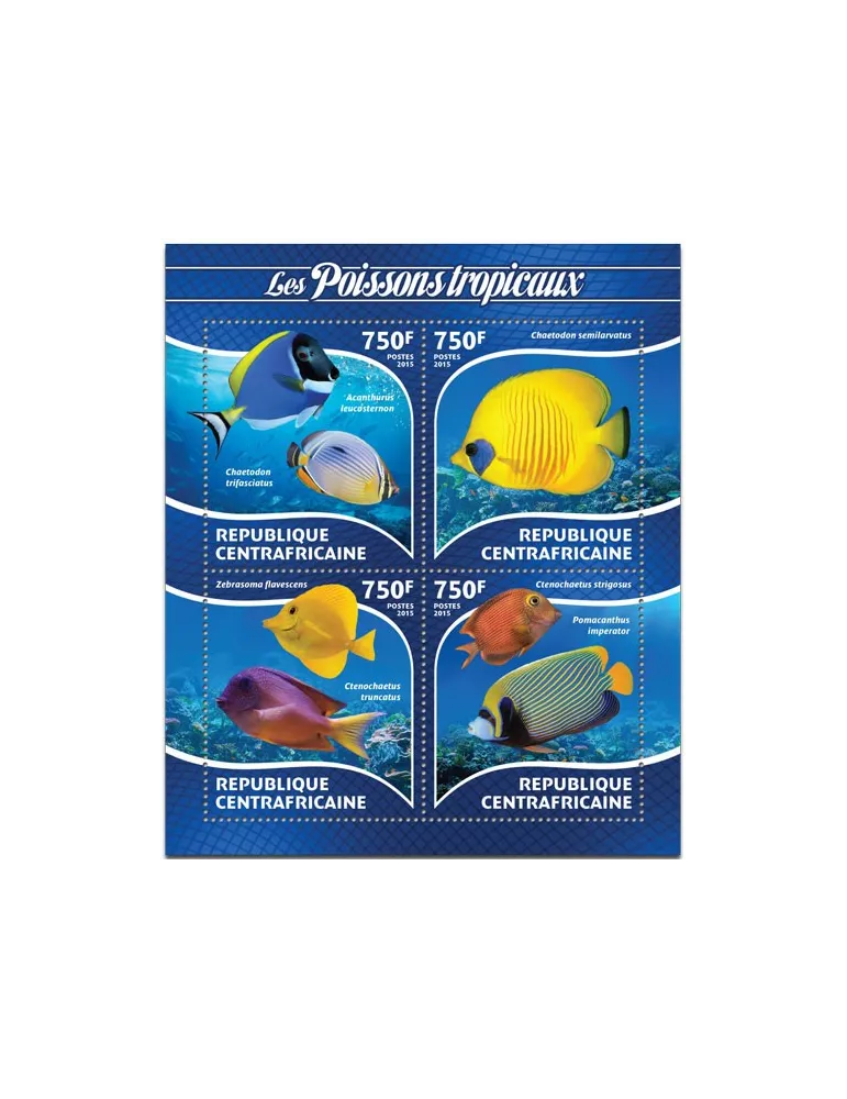 n° 3793 - Timbre CENTRAFRIQUE Poste