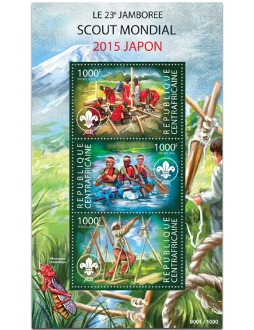 n° 3829 - Timbre CENTRAFRIQUE Poste