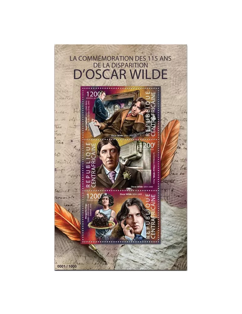 n° 3856 - Timbre CENTRAFRIQUE Poste