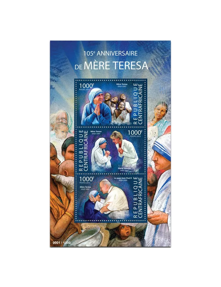 n° 3859 - Timbre CENTRAFRIQUE Poste