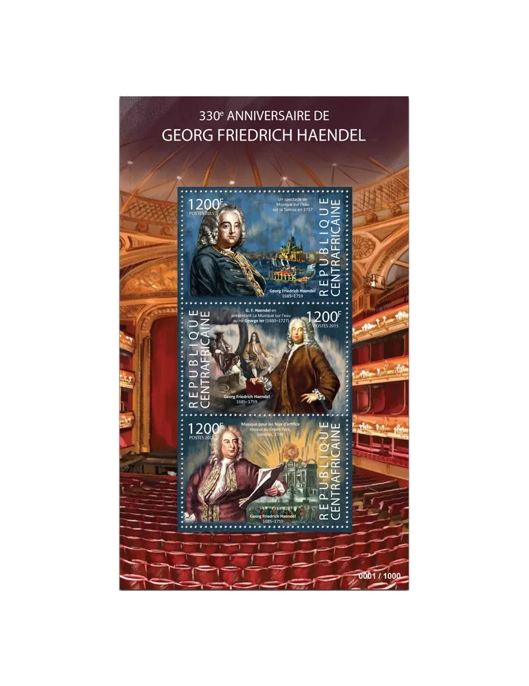 n° 3862 - Timbre CENTRAFRIQUE Poste