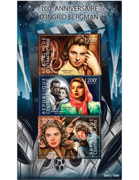 n° 3868 - Timbre CENTRAFRIQUE Poste