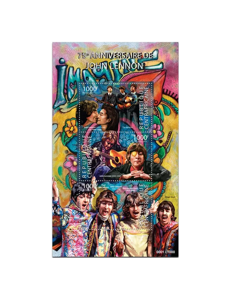 n° 3871 - Timbre CENTRAFRIQUE Poste