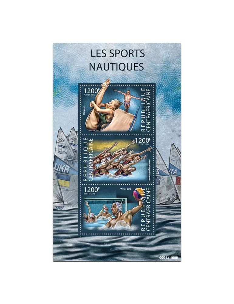 n° 3880 - Timbre CENTRAFRIQUE Poste