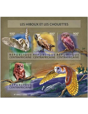 n° 3900 - Timbre CENTRAFRIQUE Poste