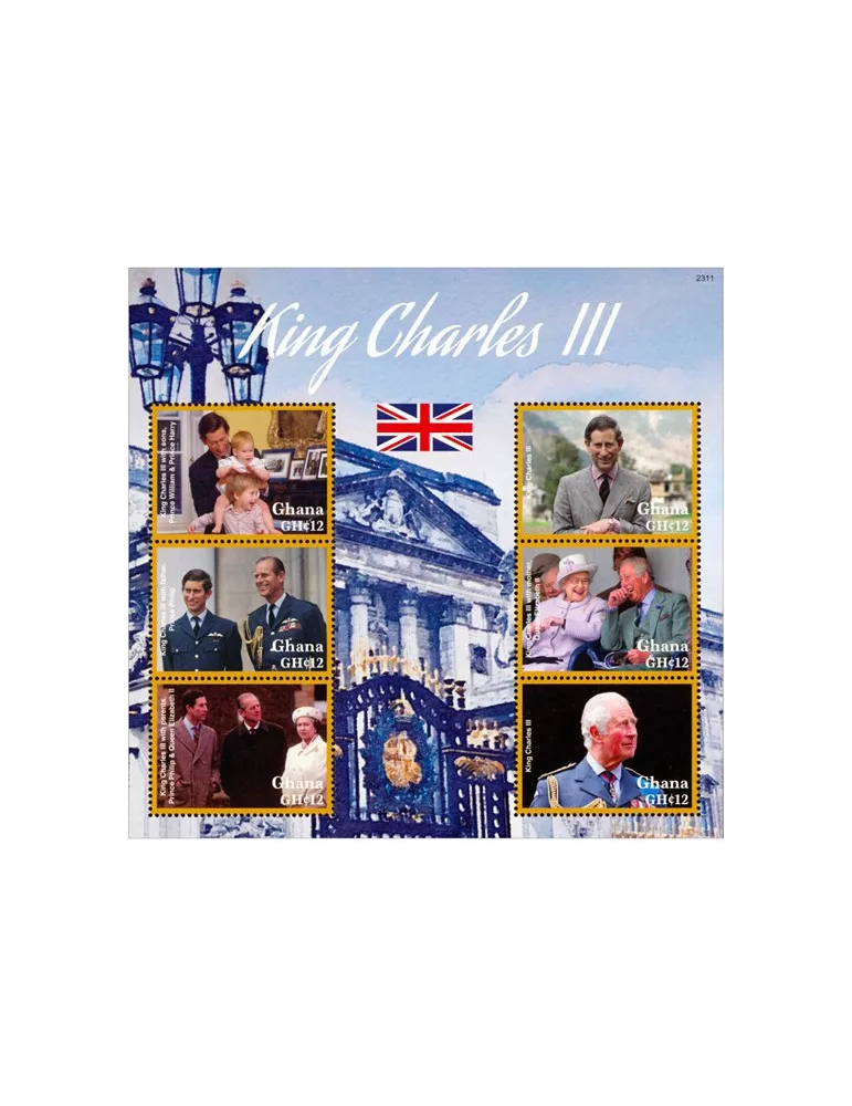 n° 3939/3944 - Timbre GHANA Poste