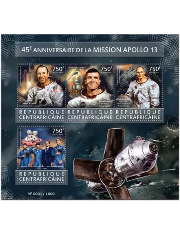 n° 3960 - Timbre CENTRAFRIQUE Poste