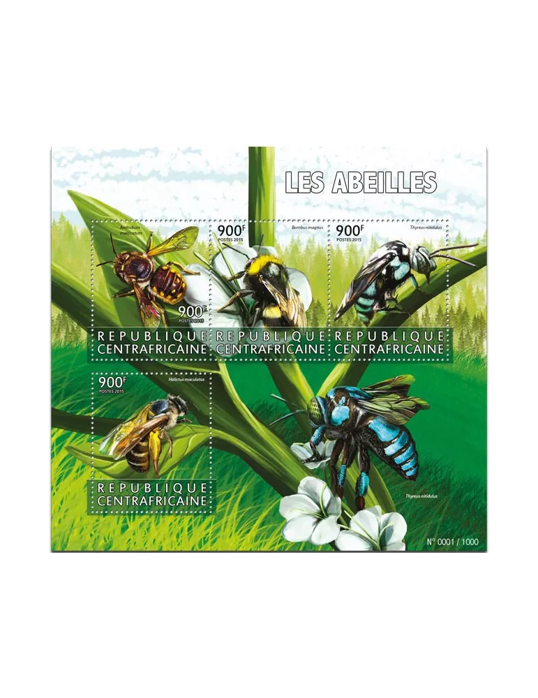 n° 4168 - Timbre CENTRAFRIQUE Poste