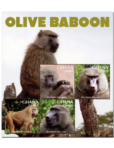 n° 3961/3964 - Timbre GHANA Poste