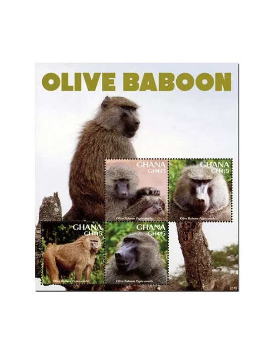 n° 3961/3964 - Timbre GHANA Poste