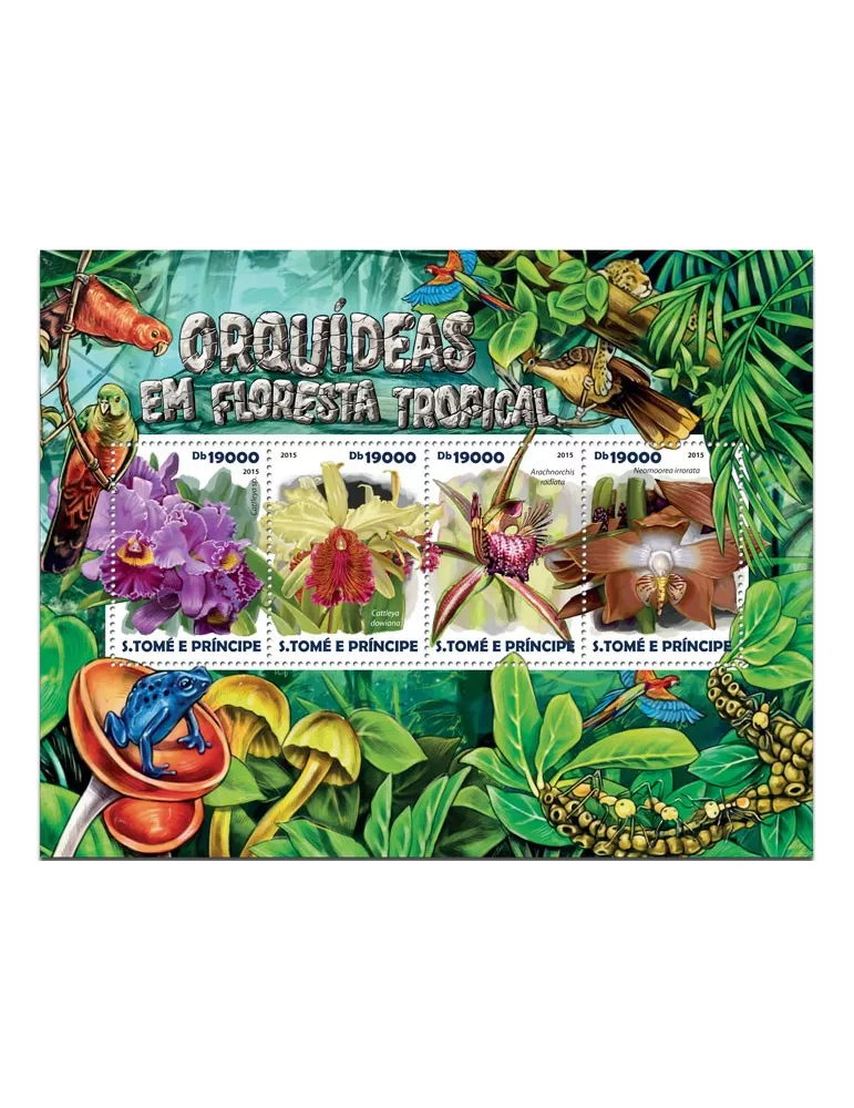 n° 4891 - Timbre SAINT-THOMAS ET PRINCE Poste