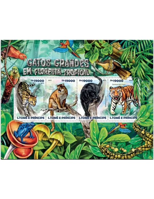 n° 4903 - Timbre SAINT-THOMAS ET PRINCE Poste