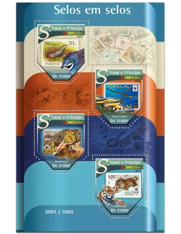 n° 5167 - Timbre SAINT-THOMAS ET PRINCE Poste