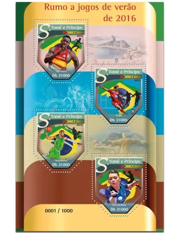 n° 5183 - Timbre SAINT-THOMAS ET PRINCE Poste