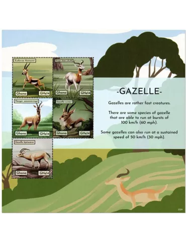 n° 4003/4007 - Timbre GHANA Poste