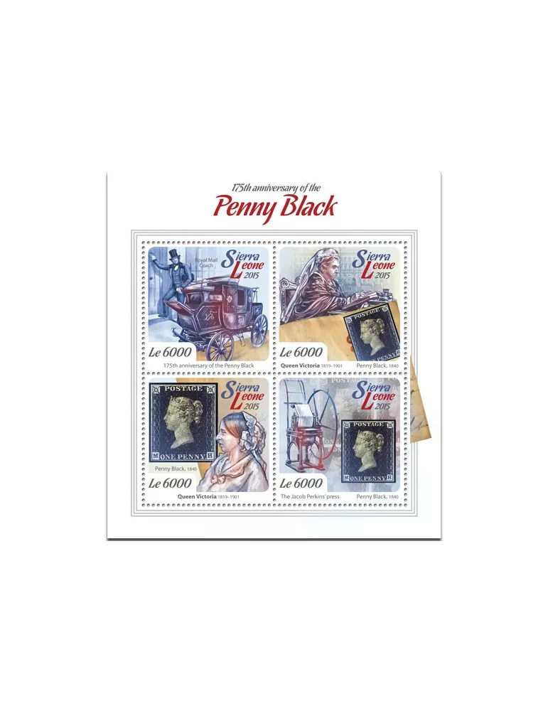 n° 5149 - Timbre SIERRA LEONE Poste