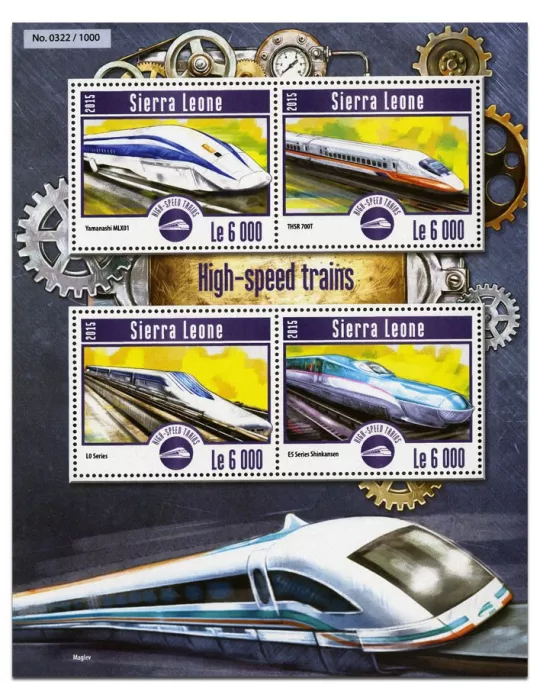 n° 5173 - Timbre SIERRA LEONE Poste