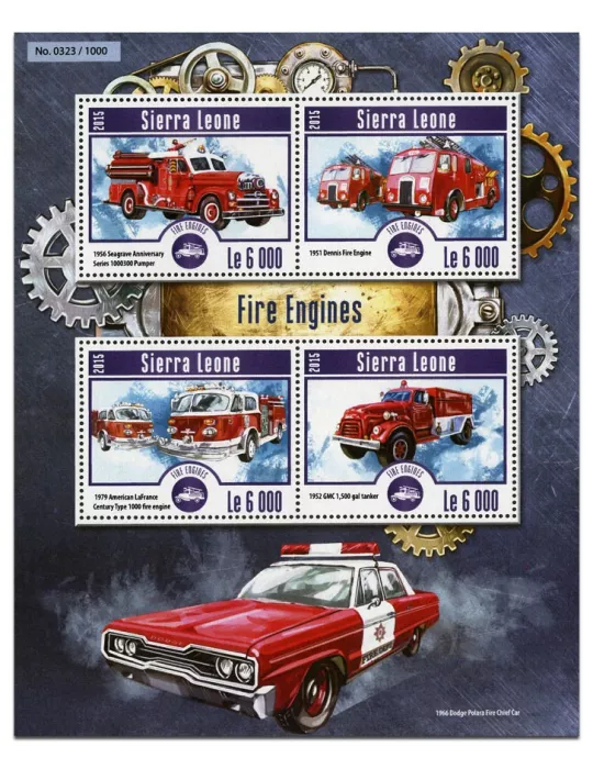 n° 5181 - Timbre SIERRA LEONE Poste