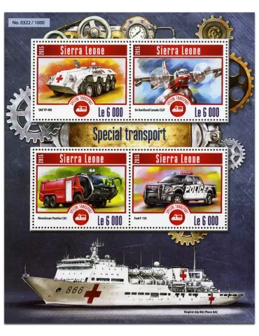 n° 5185 - Timbre SIERRA LEONE Poste