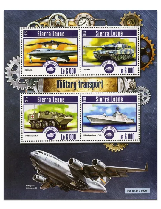 n° 5233 - Timbre SIERRA LEONE Poste