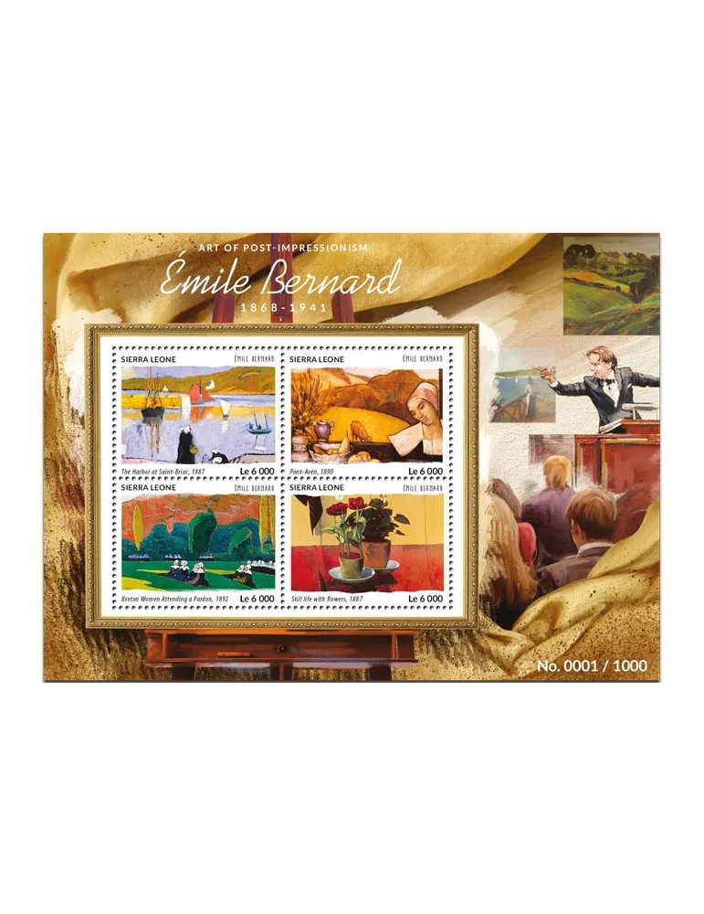 n° 5401 - Timbre SIERRA LEONE Poste