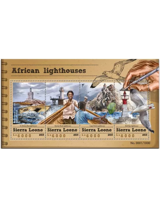 n° 5509 - Timbre SIERRA LEONE Poste